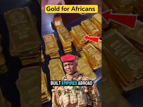 Justice for Africaâs Gold đđ„#gold #goldmines #ibrahimtraorĂ© #africa