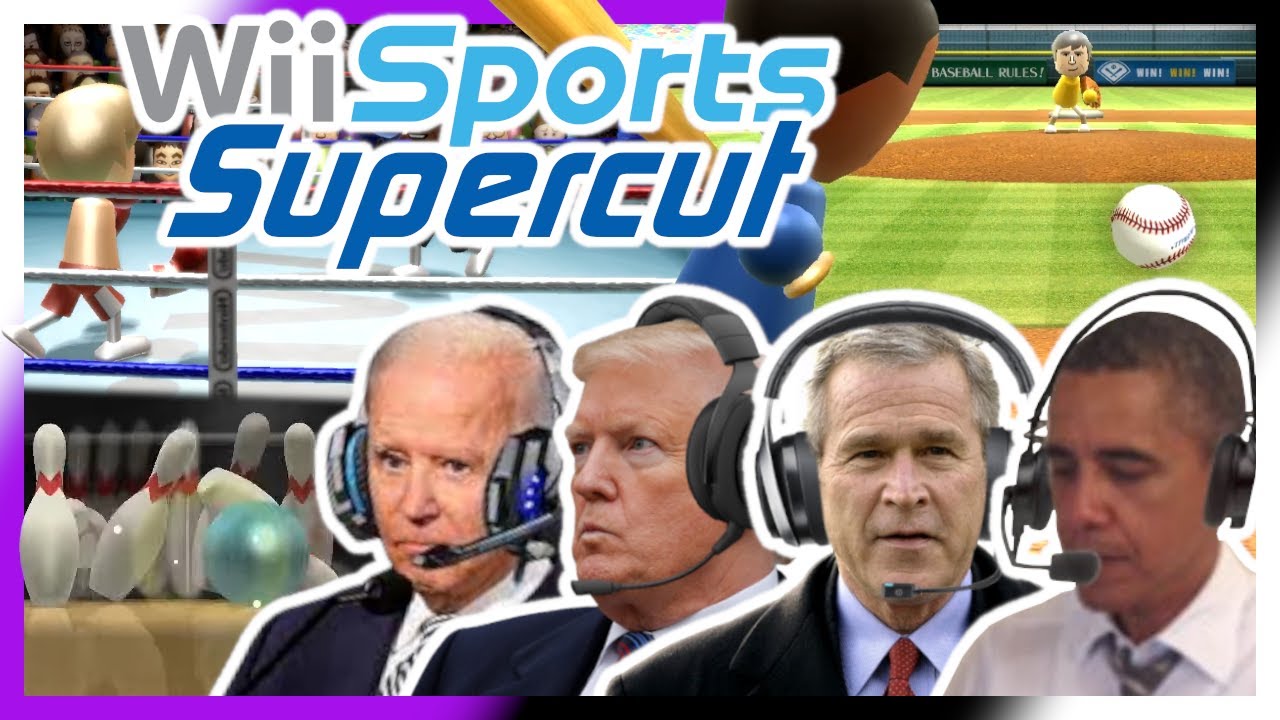 US Presidents Play Wii Sports Supercut 🎮