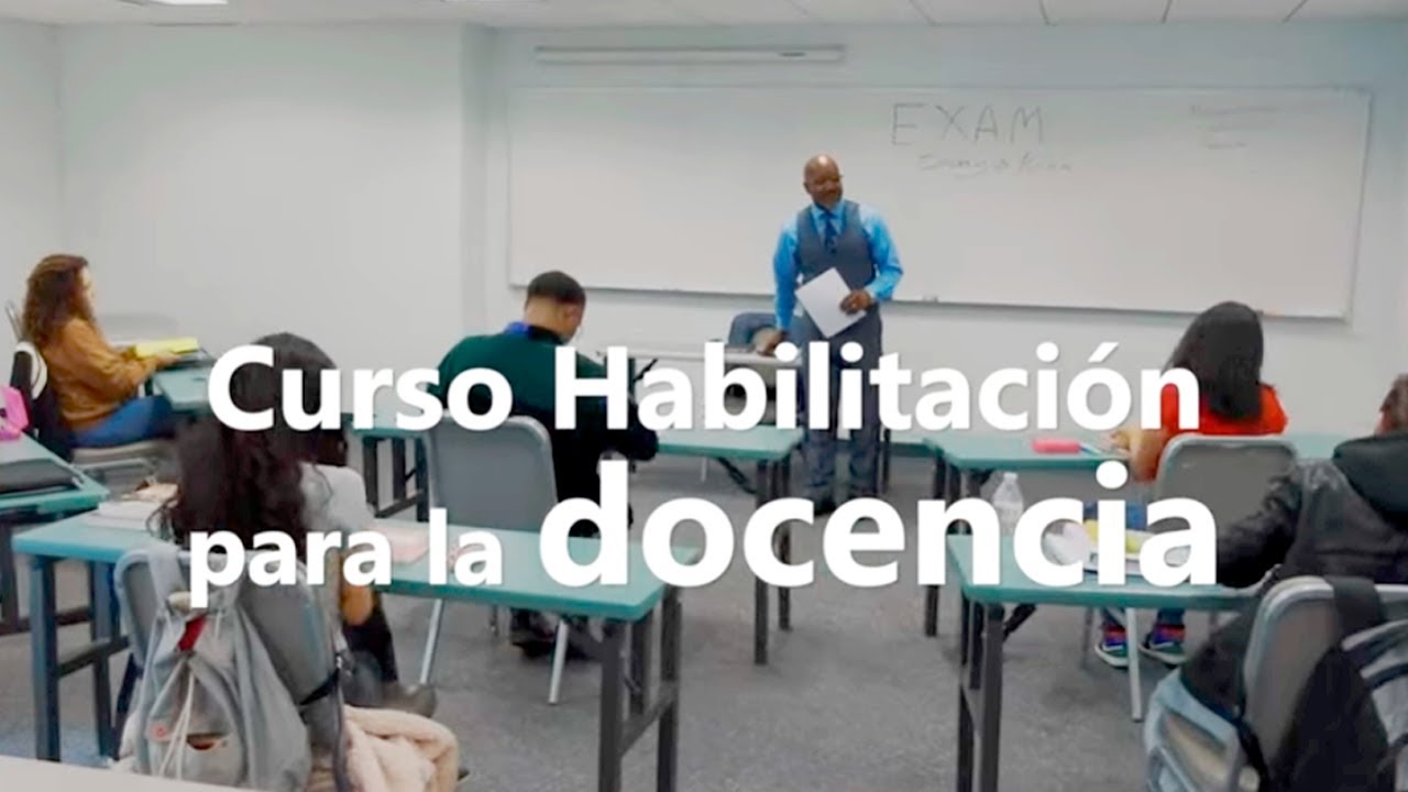 Curso de Habilitación para la Docencia: Certificación Profesional en Formación Carpe Diem