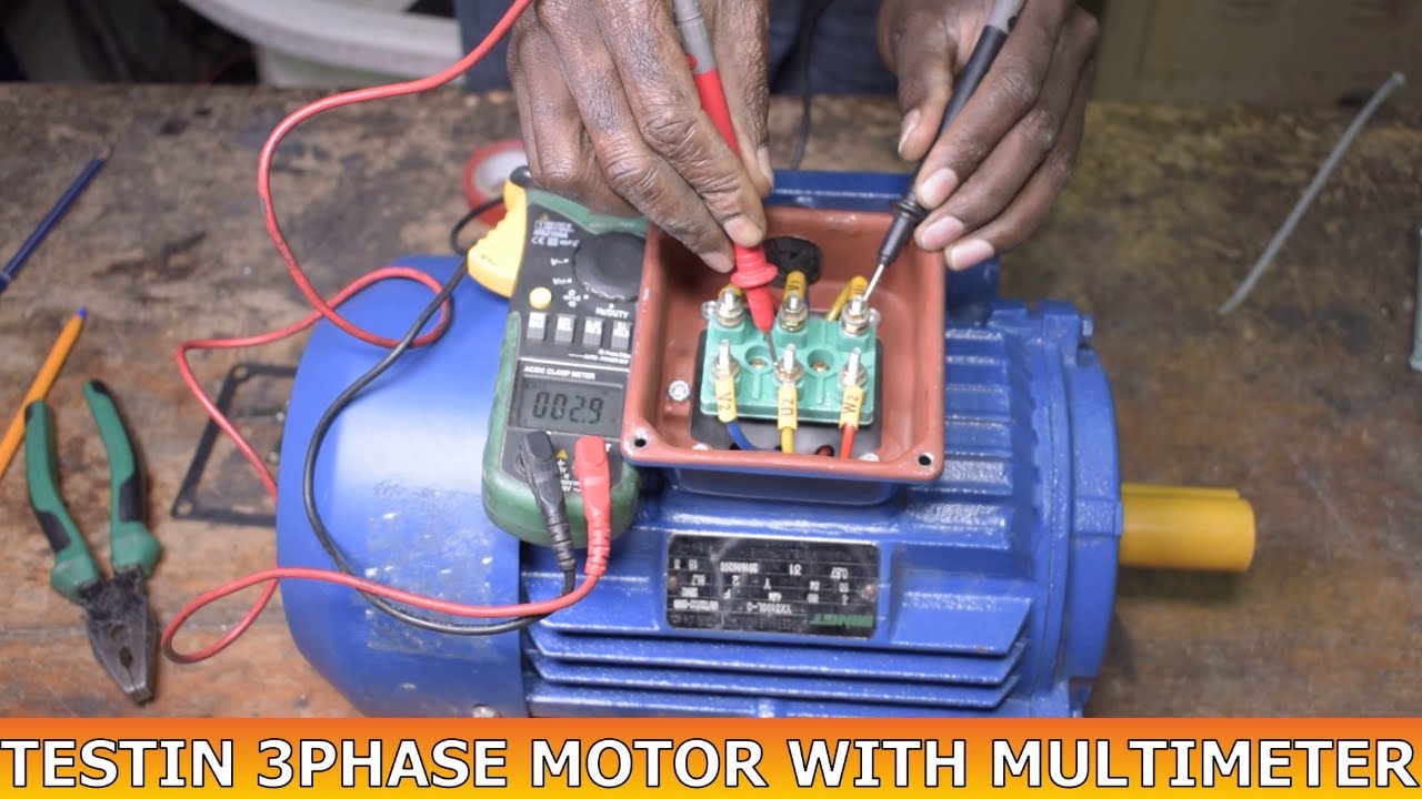 How to Test a 3-Phase Motor with a Multimeter