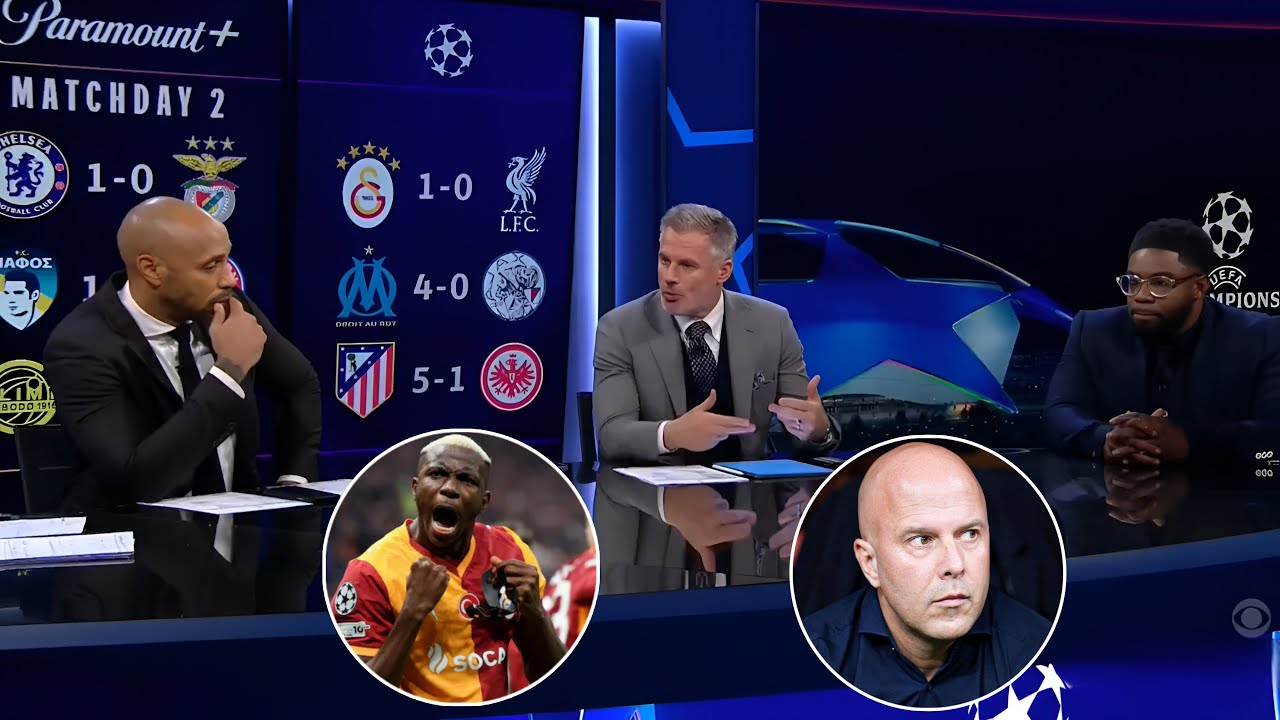Jamie Carragher Breaks Down Liverpool’s Surprising Loss to Galatasaray ⚽