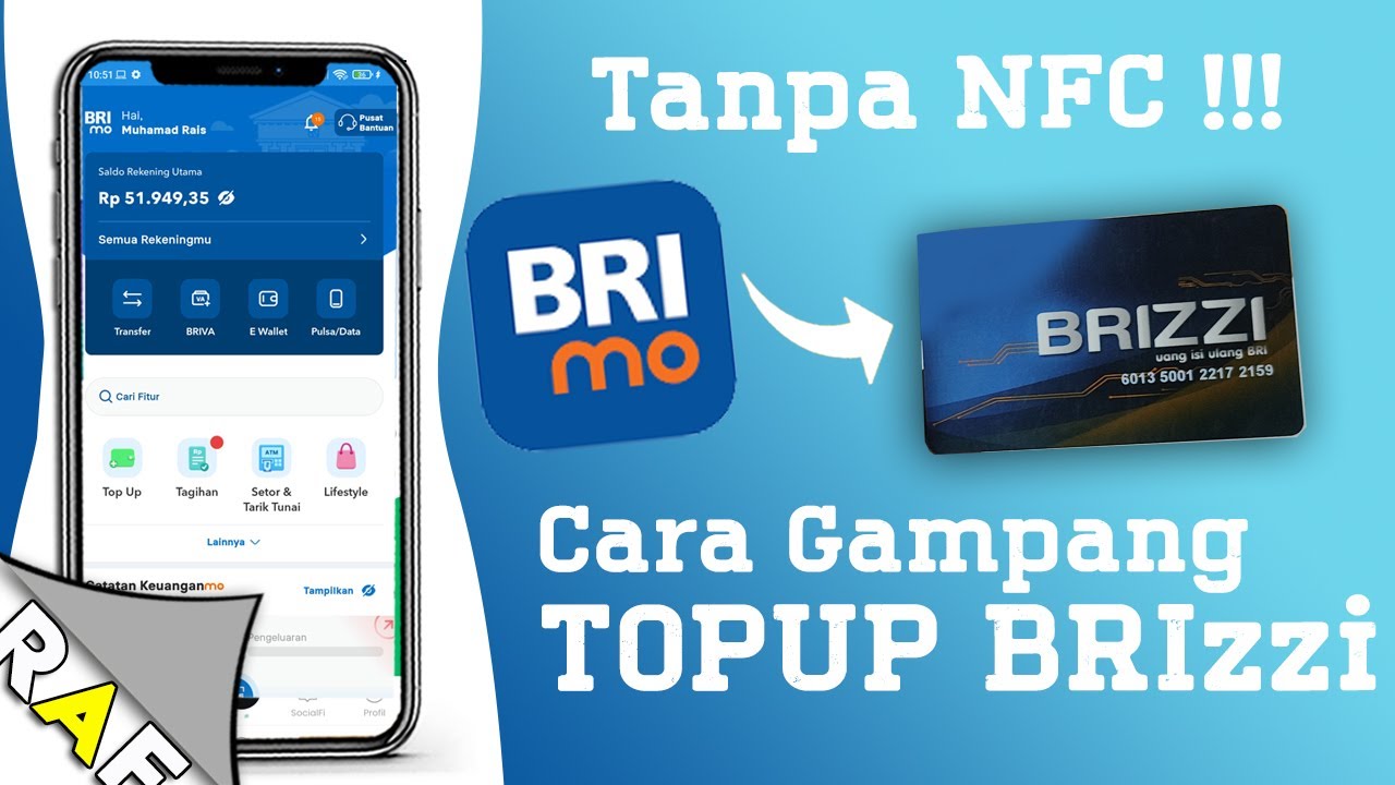 Gampang Banget ! Cara Top Up Brizzi Lewat Brimo Tanpa NFC
