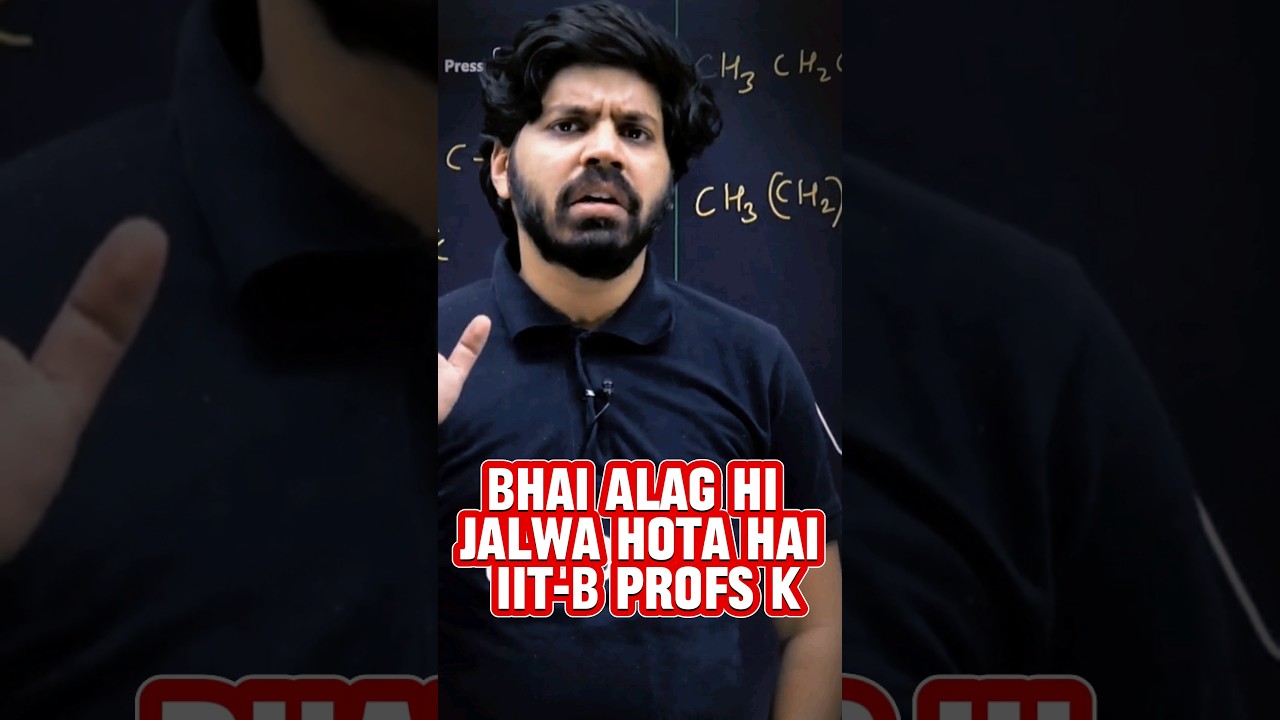 IIT Bombay Professor's Surprising Lesson That Stunned JEE Toppers! 🔥