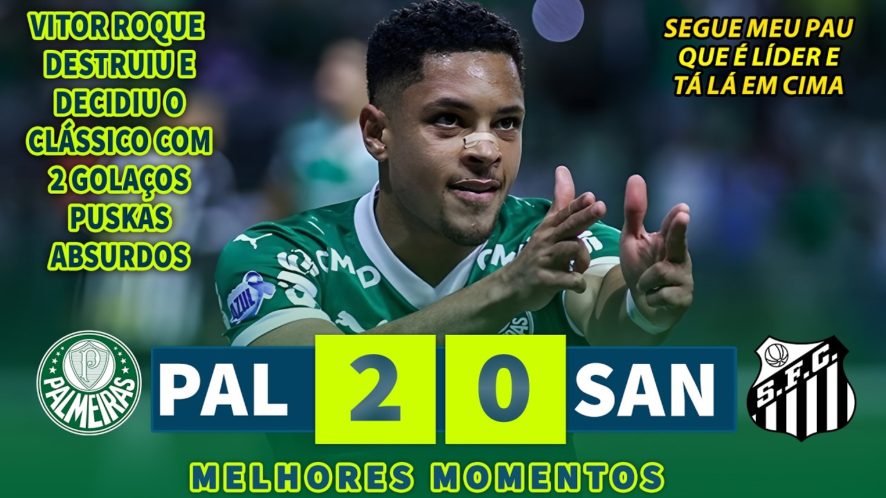 Incrível Gol Anulado e Perda de Oportunidade em Palmeiras x Santos ⚽️