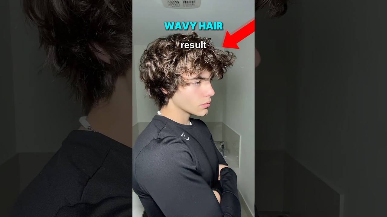 Flat to wavy hair tutorial 😱