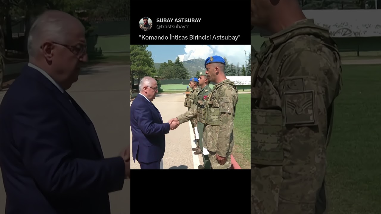 Komando İhtisas Birincisi Astsubay 🎖️