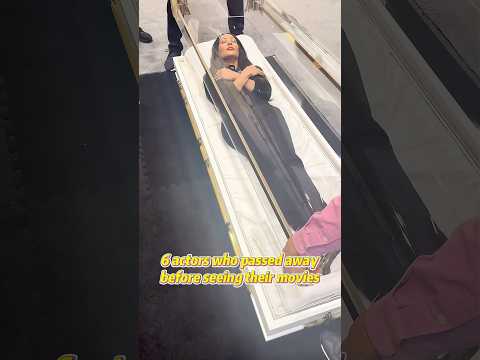 6 actors who passed away before seeing their movies #celebrity #movie #actor #hollywood #star