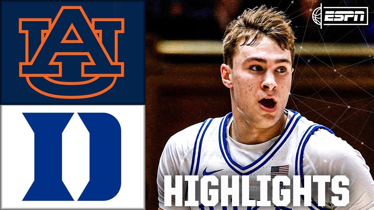 Duke Blue Devils Beat Auburn Tigers in Thrilling Match 🏀