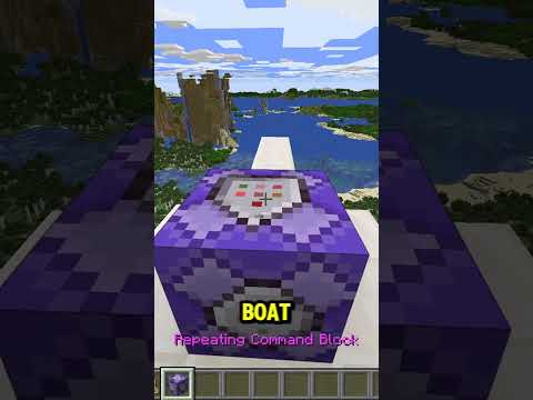Cool Minecraft Commands (Java Edition): Part 1 | Create An Automatic Ice Track