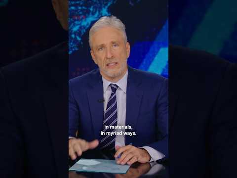 Jon Stewart explains why helping victims of natural disasters shouldn't be a political issue