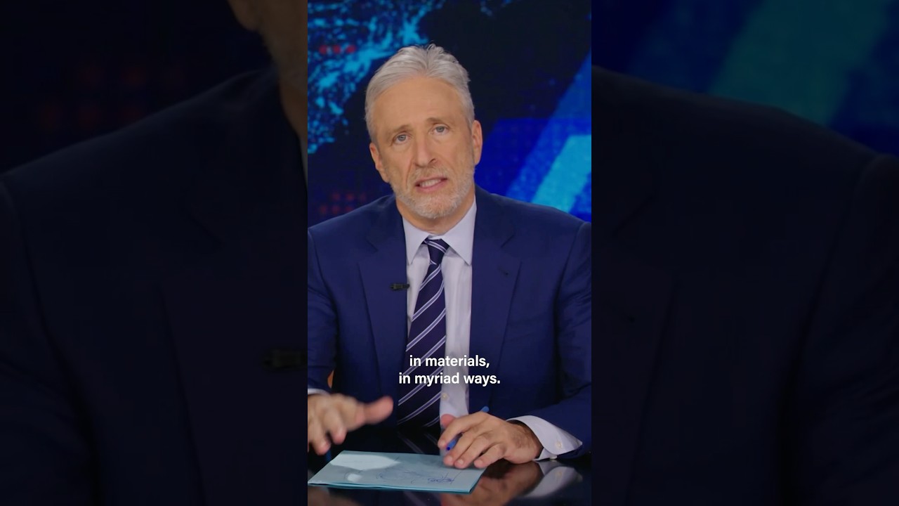 Jon Stewart Emphasizes the Non-Political Nature of Assisting Natural Disaster Victims