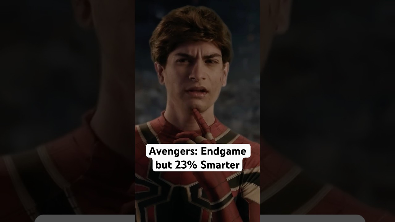 Avengers: Endgame but 23% Smarter with Captain Marvel 🤓