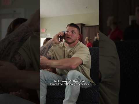 THE CALL | Jack Sawyer's 2025 Draft Call From Pittsburgh Steelers