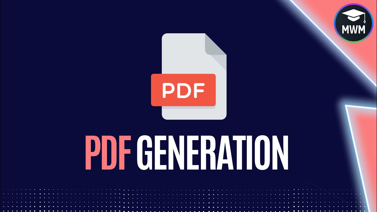 Using PDF Document Generation in Mendix 10