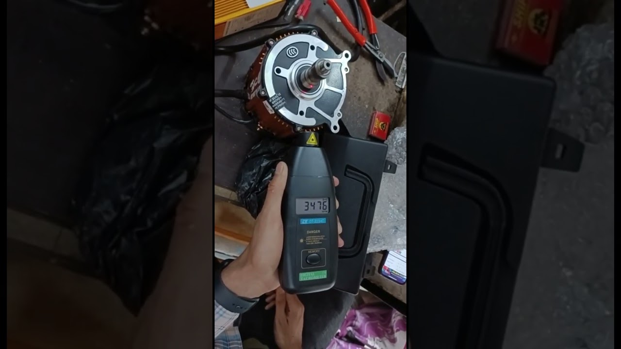 RPM Test of Cy Gold 1000W E-Motor 🚗