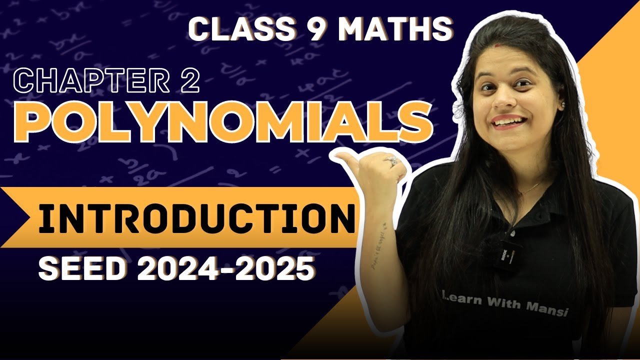 Polynomials | Class 9 Maths Chapter 2 π