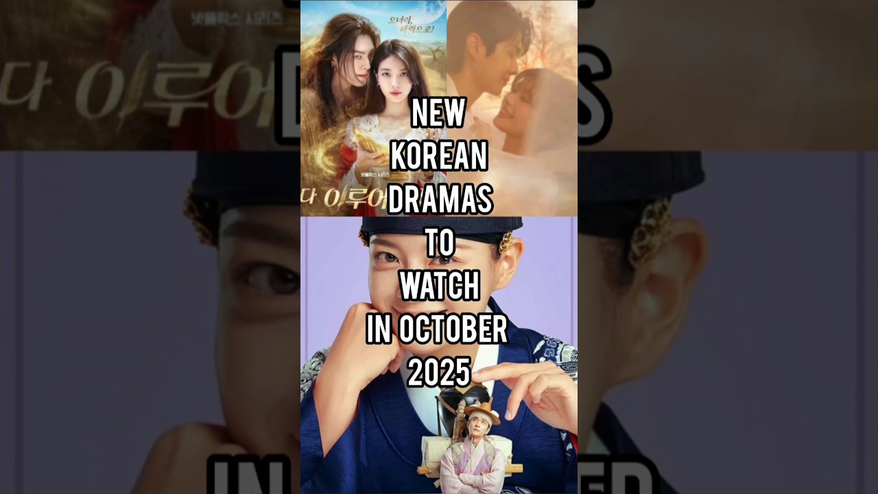 Korean Dramas to Watch in October 2025 🎬