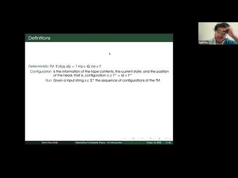 Ramit Das - Descriptive Complexity