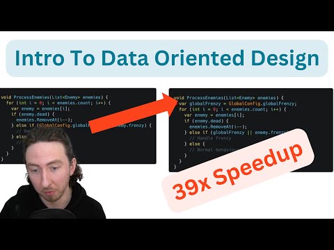 Intro to Data Oriented Design for Games
