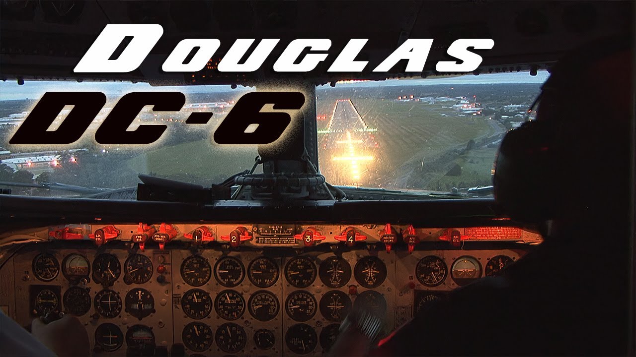 Experience a Stunning Flight in the Douglas DC-6A ✈️ with Captains Griffin & Firth