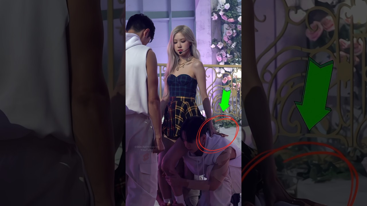 Rosé Signals Dancer to Lift Her Up! ✨
