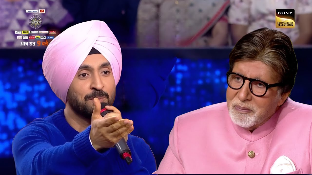 Amitabh Bachchan & Diljit Dosanjh Share Unforgettable Moments on Kaun Banega Crorepati 🎉