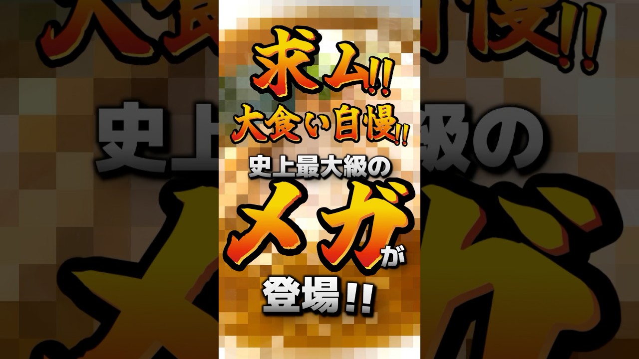 幸楽苑の史上最大級！超巨大メガ中華そばに挑戦🍜