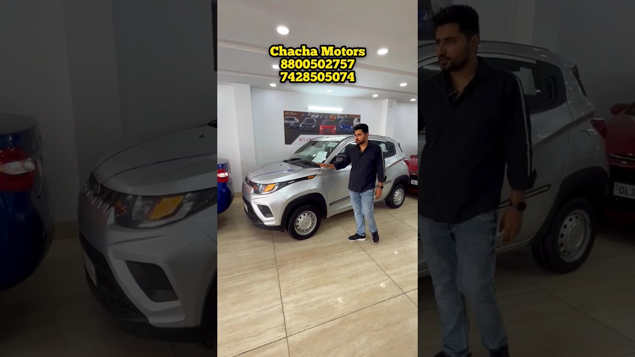 Affordable Mahindra KUV 100 Petrol for Sale in Delhi ๐ | Chacha Motors #shorts