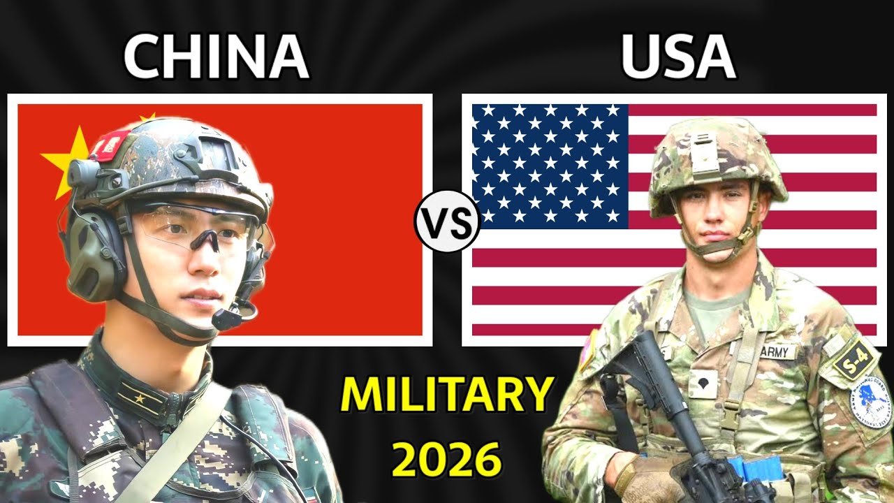 China vs USA Military Power 2026 🇺🇸🇨🇳