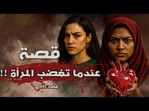 2041 - قصة عندما تغضب المرأة  !! 