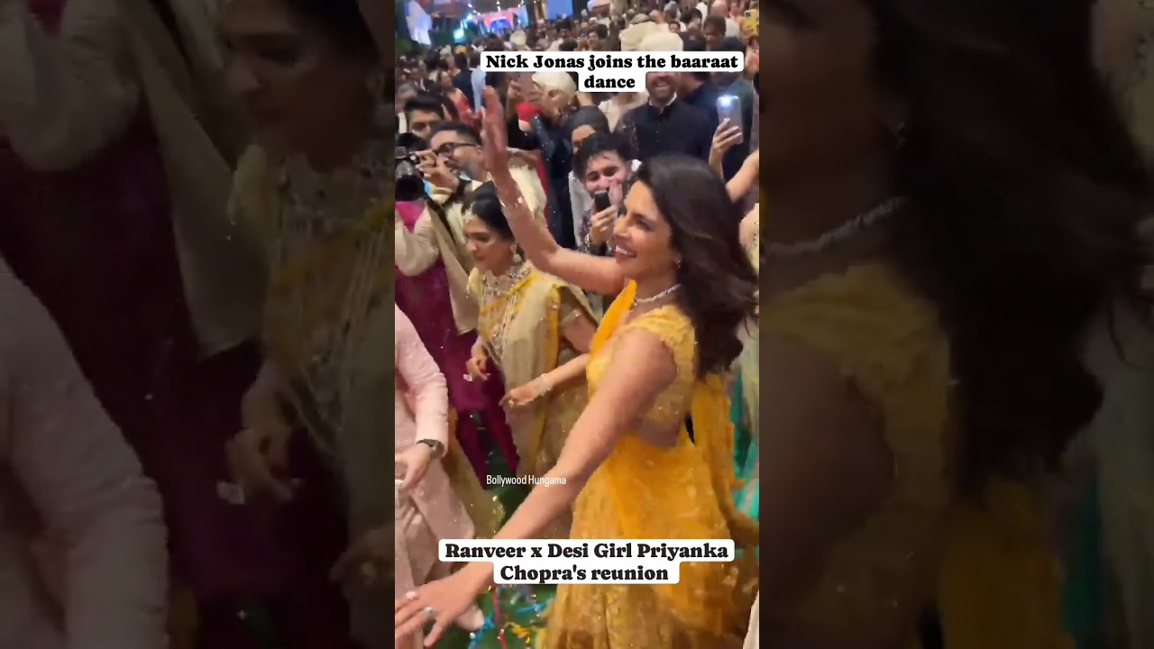 Priyanka Chopra Celebrates Anant Ambani's Wedding with Joyful Dance