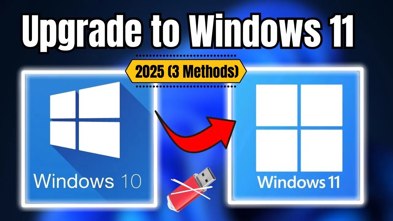 Free Windows 10 to 11 Upgrade in 2025: 3 Easy Ways