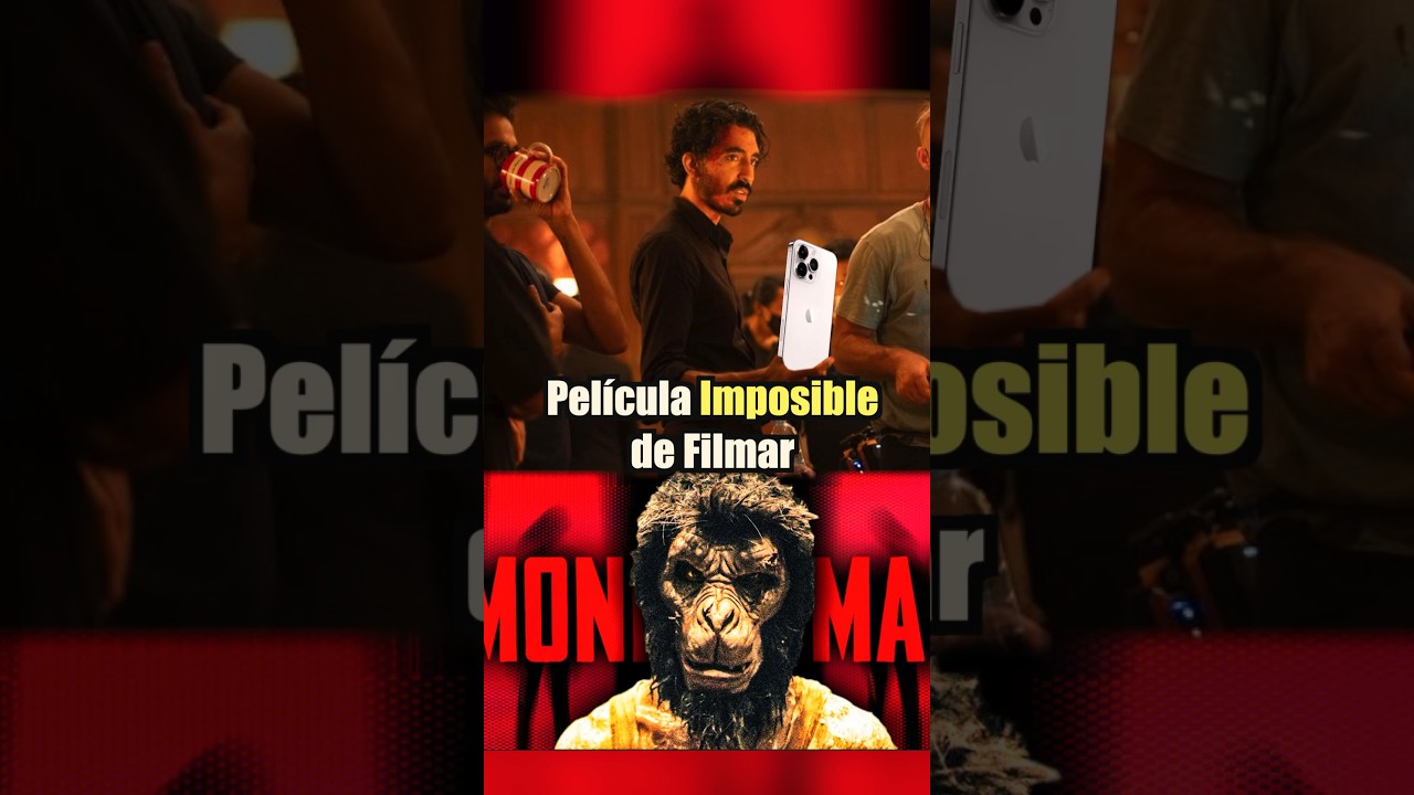 Cámara rota, grabación con iPhone en Monkey Man 🎥