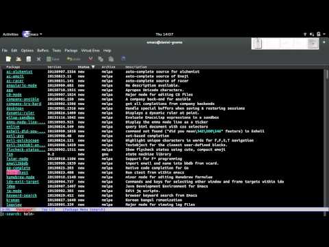 Emacs Tutorial Part 4 - Global Key-bindings and Major/Minor modes