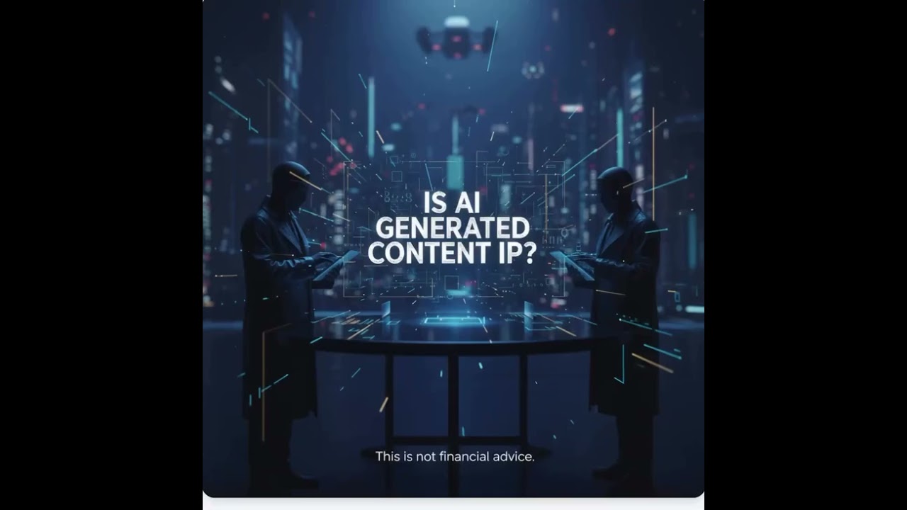 Is AI-Generated Content Protected by Intellectual Property Law? 🔍 Unpacking the Legal Debate