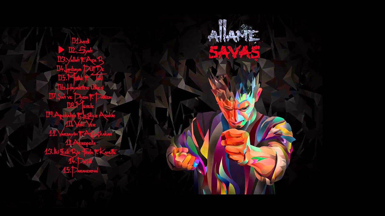 Allame - Siyah (Official Audio) | Yeni Şarkı ve Sözleri 🎵