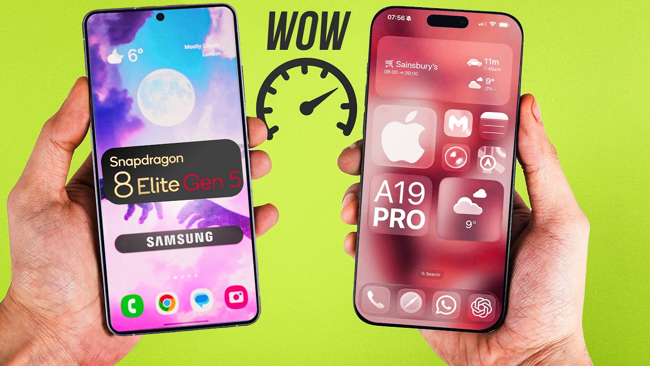 Samsung Galaxy S26 Ultra vs iPhone 17 Pro Max - Speed Test (WOW)