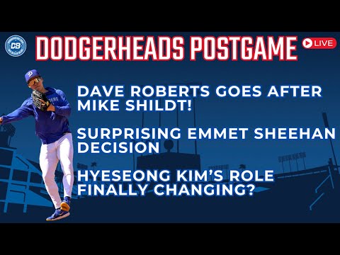 DodgerHeads Postgame: Padres-Dodgers benches clear, Emmet Sheehan off roster & Hyeseong Kim's role