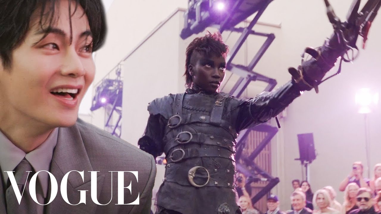 Vogue World: Anok Yai as Edward Scissorhands ✂️