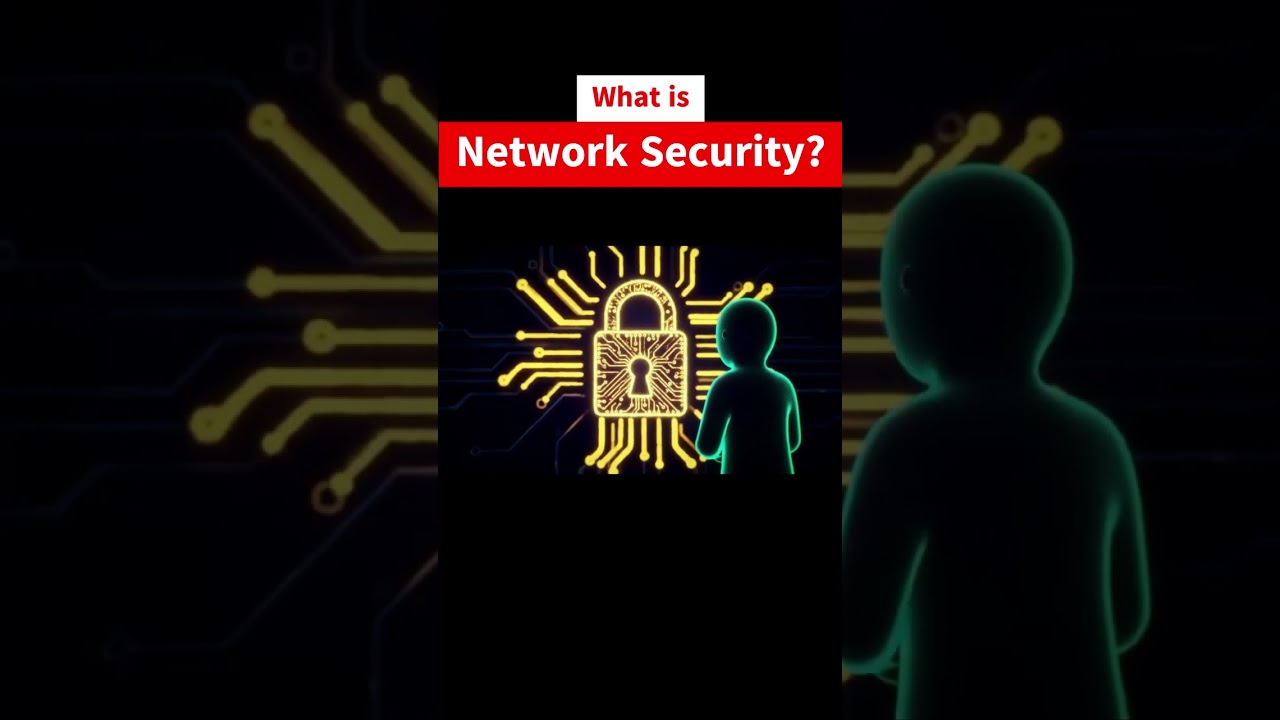 What is Network Security? 🔒 Simple Explanation in 60 Seconds!