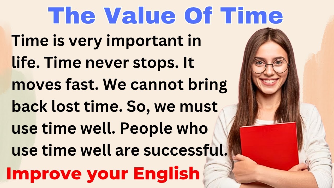 Value of Time | Beginner English Practice ⏰