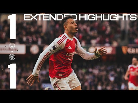 MARTINELLI AT THE LAST ⚡️ | EXTENDED HIGHLIGHTS | Arsenal 1-1 Manchester City | Premier League