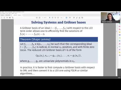 "Degrees of regularity" - Alessio Caminata