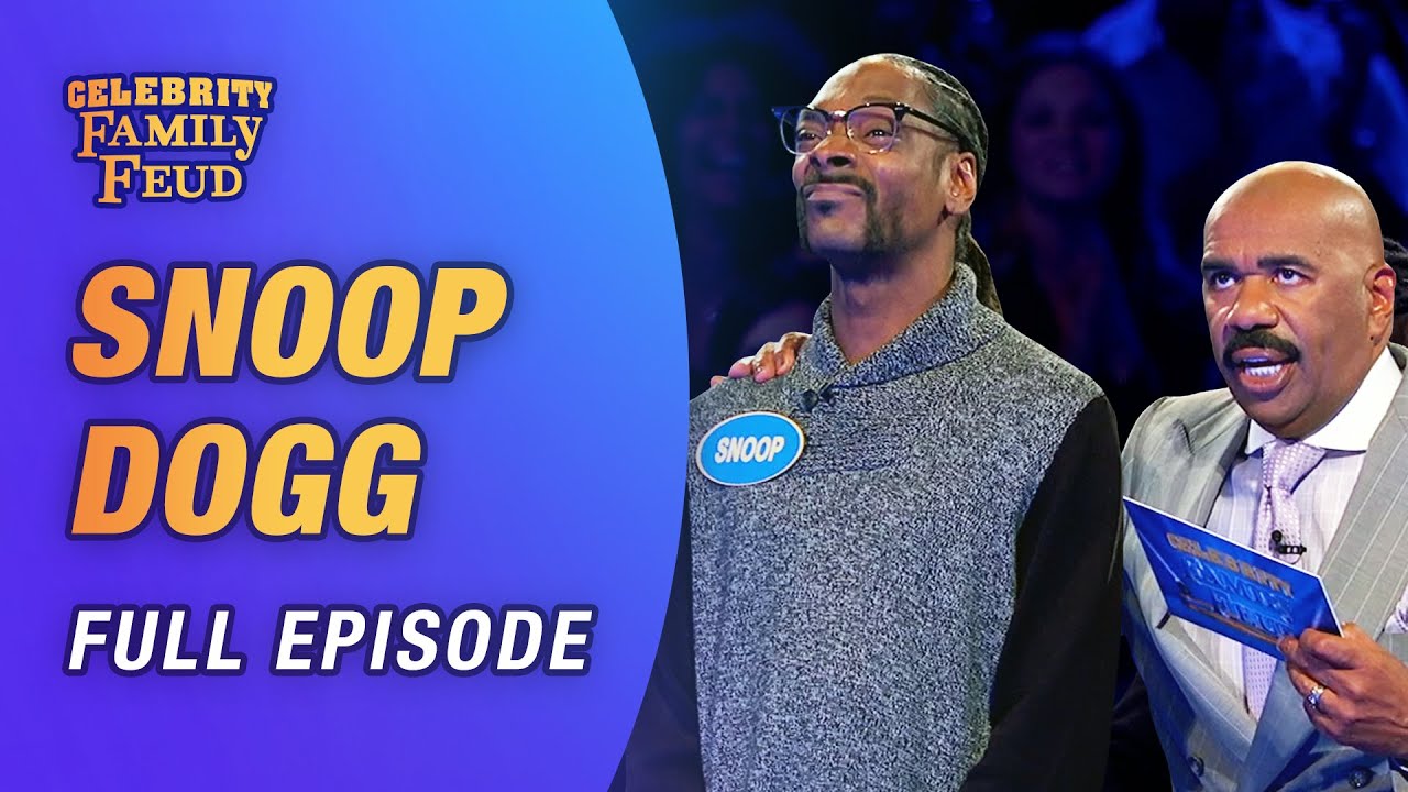 Snoop Dogg vs. Sugar Ray Leonard | Epic Celebrity Family Feud Throwback 🎉
