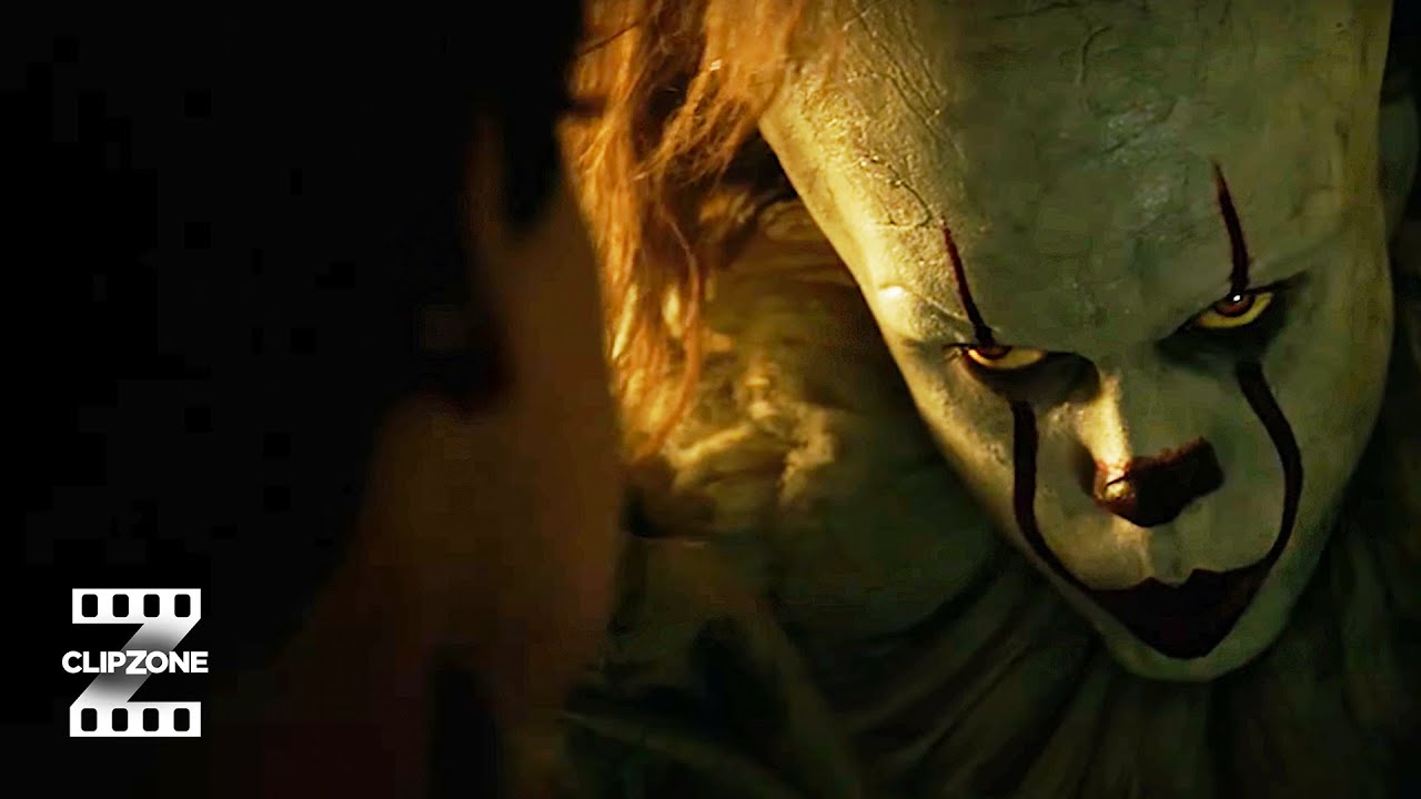 IT (2017) | Pennywise Terrorizes the Haunted House 🕷️