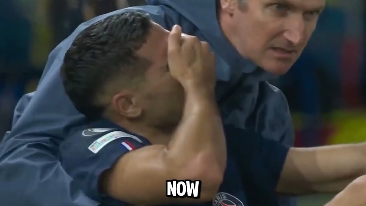 Achraf Hakimi Injury vs Bayern Munich & Luis Díaz Red Card Incident 😱