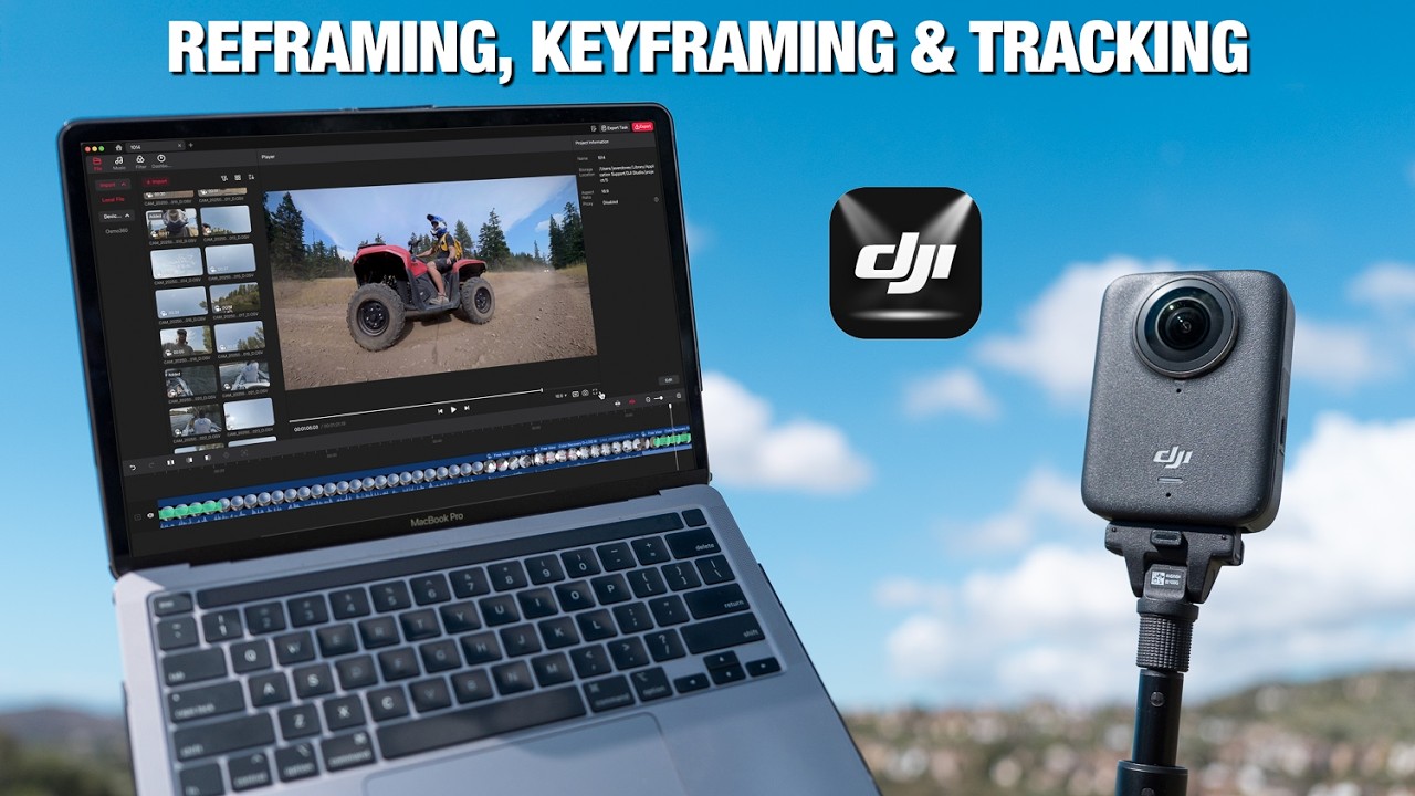 DJI Osmo 360 Editing Tutorial for Beginners 🎥 | Easy Step-by-Step Guide