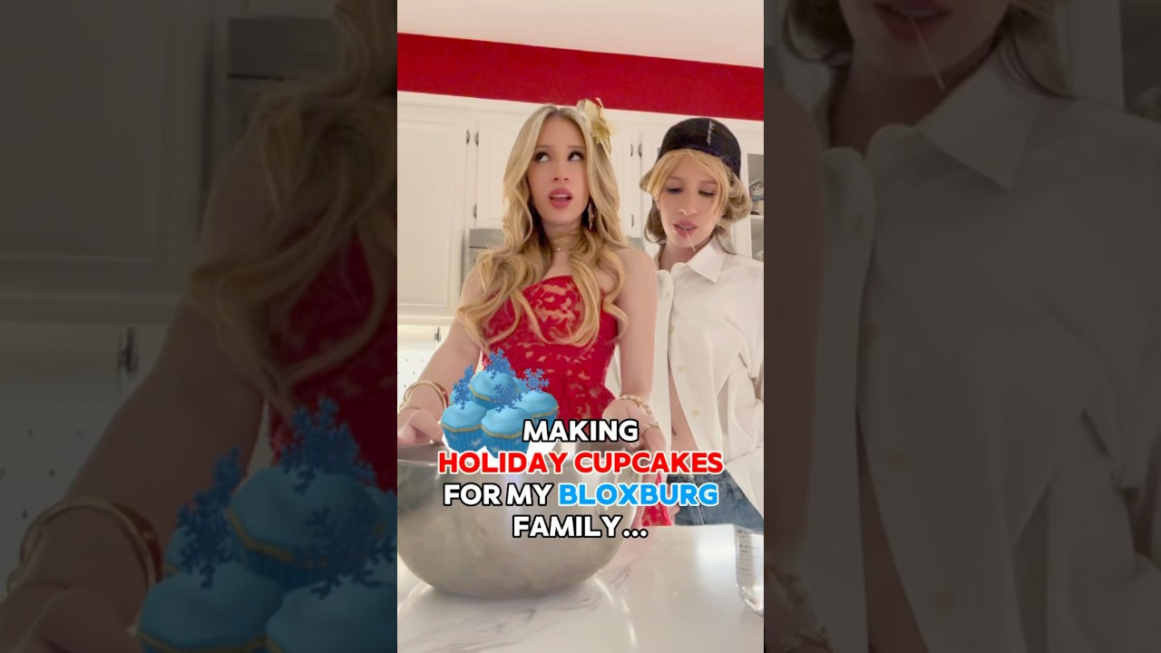 Create Delicious 'BLOXBURG HOLIDAYS' Cupcakes from Scratch! ๐ง