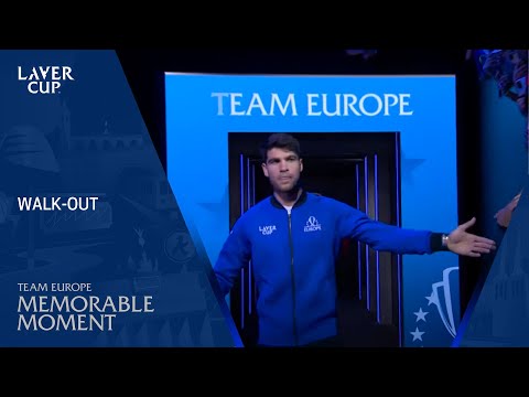Team Europe Walk-Out | Laver Cup 2024