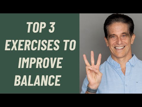 Seniors: TOP THREE EXERCISES TO IMPROVE BALANCE AND WALKING
